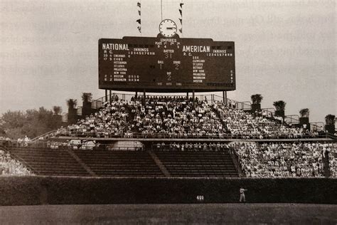 Wrigley Field Historical Sleuthing Original Scoreboard Edition Bleed Cubbie Blue