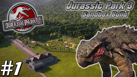 Jurassic Park Sandbox Park Jurassic World Evolution Youtube