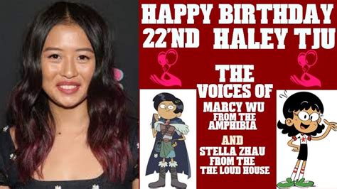 Happy 22th Birthday Haley Tju The Voices Of Stella Zhau And Marcy Wu