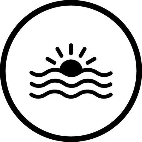 Ocean Vector Icon 41102636 Vector Art At Vecteezy