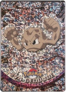 Geodude Topps Series Pokemon Card