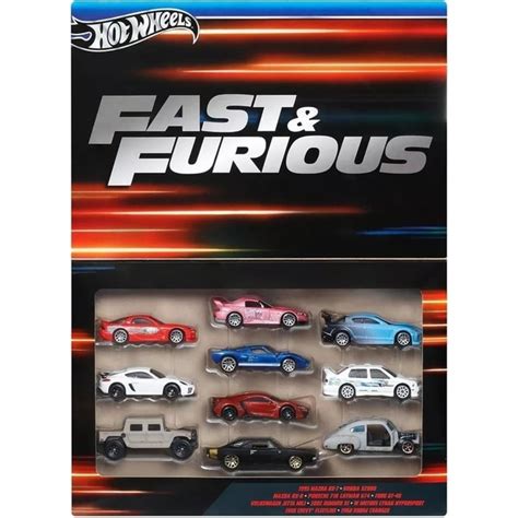 Coffret De V Hicules Fast Furious Hot Wheels Mattel King Jouet Les Autres V Hicules Mattel