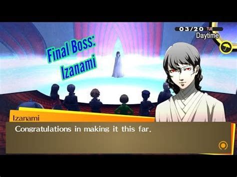 Time to face the last boss, Izanami. (Persona 4 Golden) : r/VirtualYoutubers