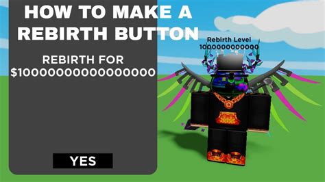 Roblox Studio How To Make A Rebirth Button YouTube