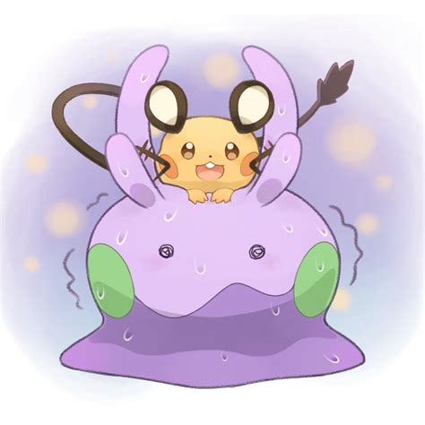 Goomy And Dedenne Pokemon Drawn By Putto Danbooru