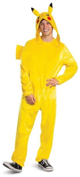 Pokemon Pikachu Onesie Costume The Costume Shoppe