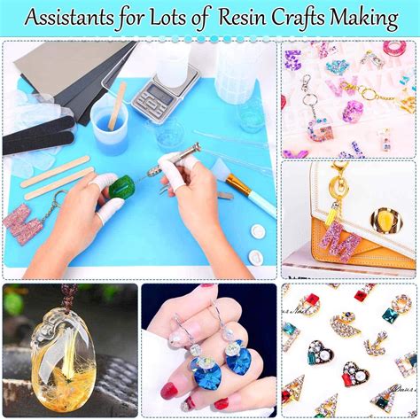 Resin Tool Starter Kit,Epoxy Resin Tools Supplies With Silicone Sheet