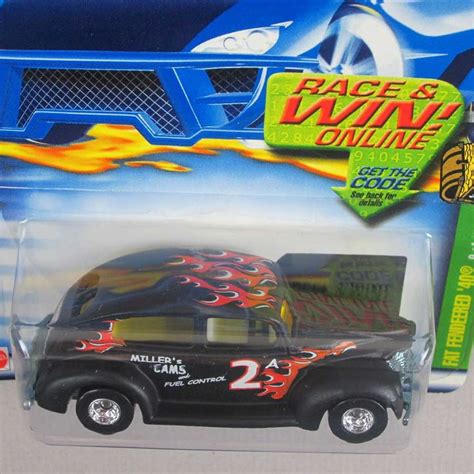2002 Hot Wheels Fat Fendered 40 Treasure Hunt Mainline Treasure Hunt