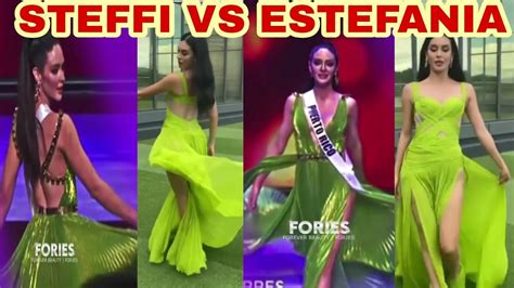 Steffi Vs Estefania Ms Puerto Rico Vs Philippines Youtube