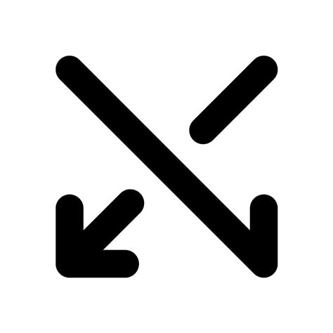 Crossover Arrows Down Vector SVG Icon SVG Repo