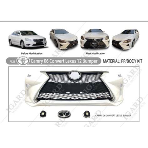 Toyota Camry Acv 40 Year 2006 Until 2011 Convert Lexus Bumper PP