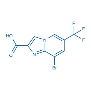 8 Bromo 6 Trifluoromethyl Imidazo 1 2 A Pyridine 2 Carboxylic Acid