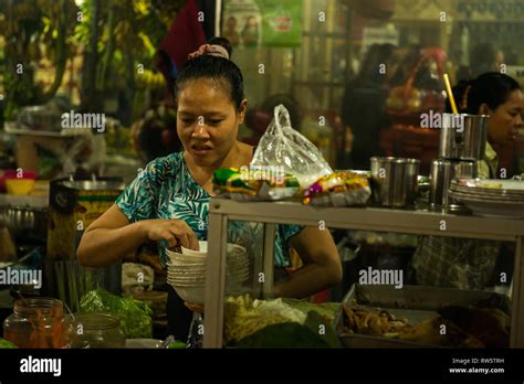 Cambodia Street Market Stock Photo Alamy