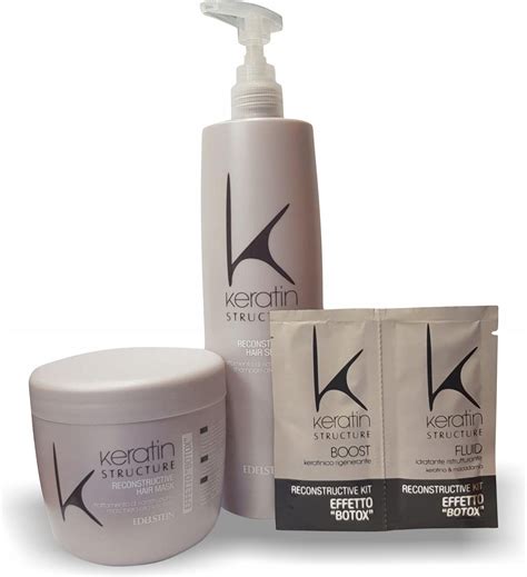 Zestaw Dla Kobiety Keratin Structure Effetto Botox Szampon Maska