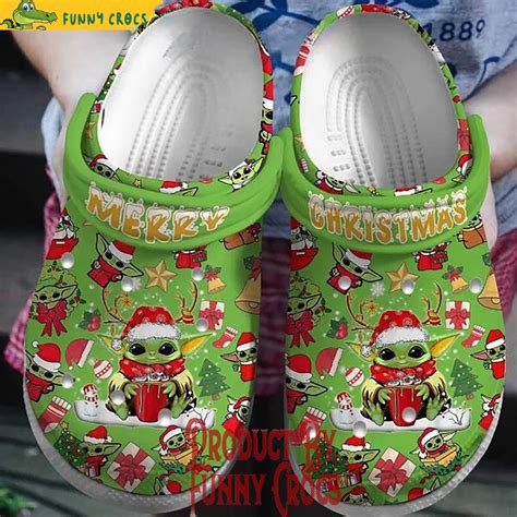 Baby Yoda Christmas Gifts Crocs Shoes Discover Comfort And Style Clog