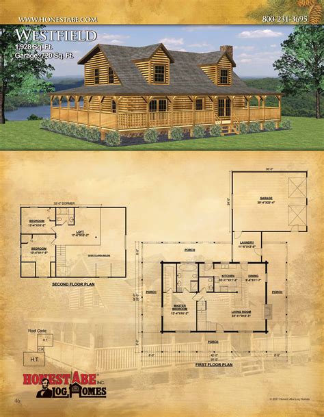 Browse Floor Plans For Our Custom Log Cabin Homes Artofit