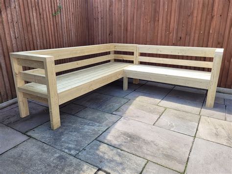 Diy Outdoor Corner Benches