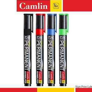 Permanent Markers Refillable Pens Bullet Tip Black Blue Green Red