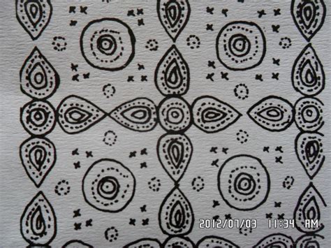 Batik Line Art