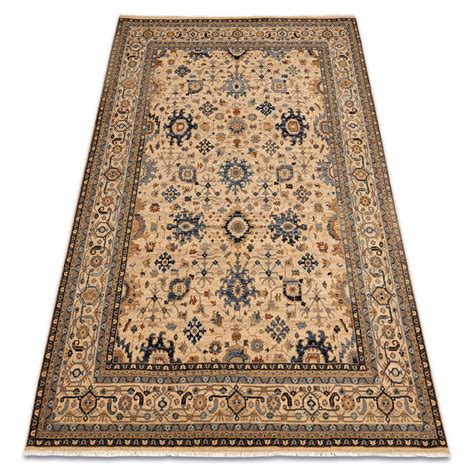 Alfombra Keshan Franjas Oriental Cl Sico Oscuro X