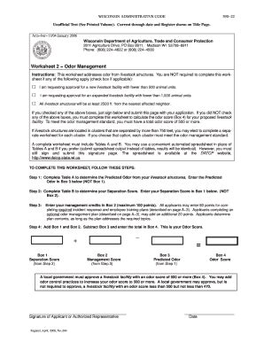 Fillable Online Datcp Wi Wisconsin Department Of Agriculture Trade And