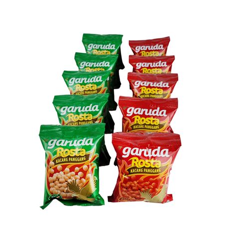 Jual Kacang Garuda Rosta Renceng Netto 10 Bks X 12 Gr Shopee Indonesia