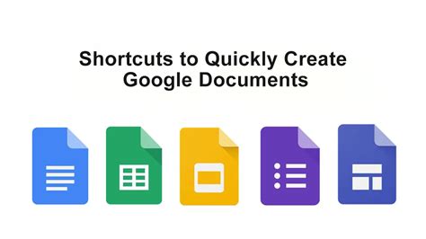 Trick Create Google Docs Sheets Slides Or Forms With Shortcuts