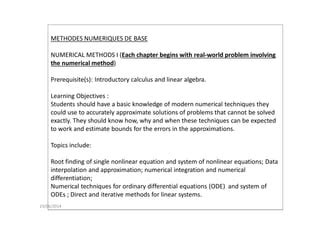 Presentation Of Ucbl Courses Ii Ppt