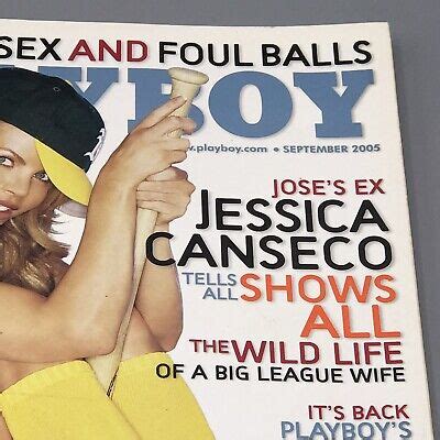 PLAYBOY SEPTEMBER 2005 Jessica Canseco Nude Centerfold Intact Vanessa