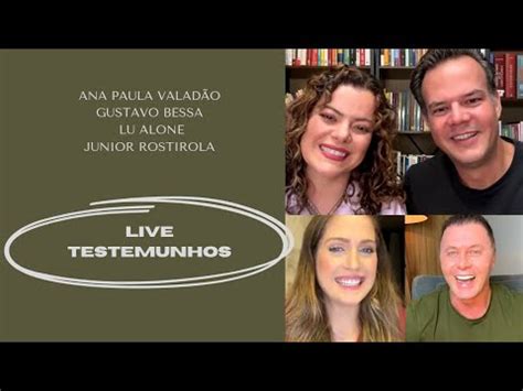 Ana Paula Valadão Gustavo Bessa Lu Alone Junior Rostirola LIVE