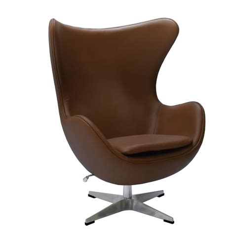 Кресло EGG CHAIR (натуральная кожа) купить по цене 79 820 руб. в Москве ...