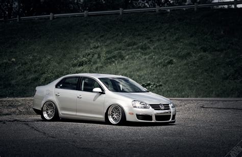 Silver Volkswagen Jetta Ccw Classic Three Piece Forged Wheels