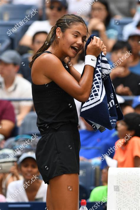 Emma Raducanu Seen On Practice Court Editorial Stock Photo Stock