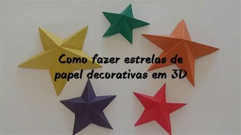 Como Fazer Estrela De Origami RETOEDU