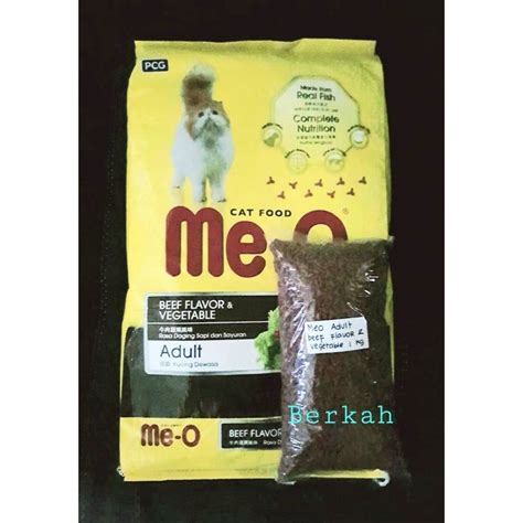 Jual Me O Adult Beef Flavor Vegetable Kg Repack Meo Repack