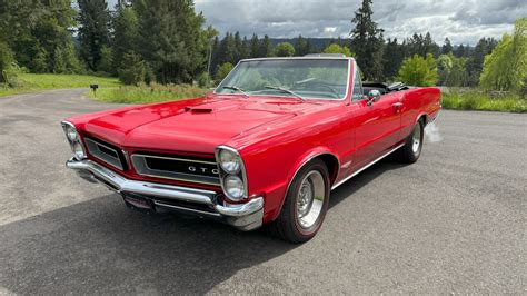 1965 Pontiac Tempest Custom Convertible For Sale At Auction Mecum Auctions