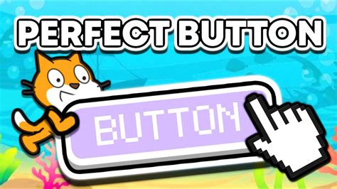 How To Make Perfect Buttons Scratch Tutorial Youtube