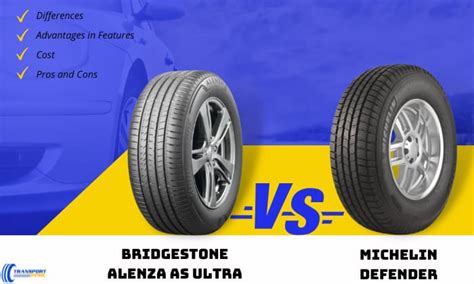 Bridgestone Alenza AS Ultra Vs Michelin Defender