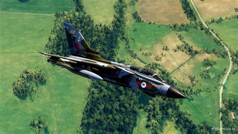 Raf Tornado Gr1 45 R Sqn Twcu Za408 For Microsoft Flight Simulator Msfs