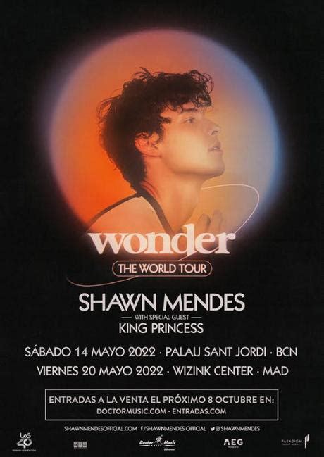 La Gira ‘wonder The World Tour De Shawn Mendes Pasará Por España En