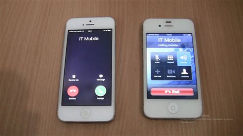 Incoming Call Outgoing Call At The Same Time Iphone 5 White Iphone 4s