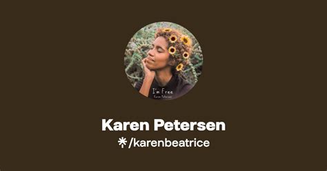 Karen Petersen Instagram TikTok Linktree