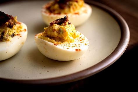 Bacon Blue Cheese Deviled Eggs Homesick Texan