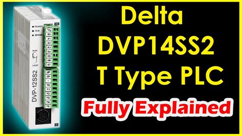 Delta Dvp Ss Plc T Type Detail Explaination Youtube