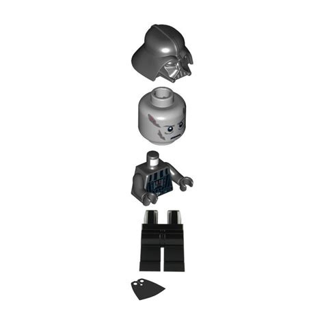 LEGO Darth Vader with White Pupils Minifigure | Brick Owl - LEGO Marketplace