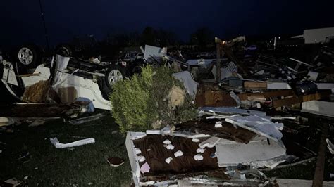 Severe Storms With Reports Of Strong Tornadoes Leave At Least 3 Dead And Destroy Buildings