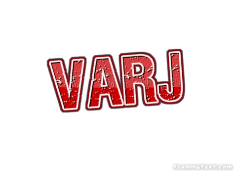 Varj Logo Free Name Design Tool From Flaming Text