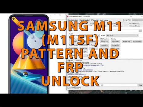 Samsung M M F Pattern And Frp Unlock With Umt Qc Fire Tool Edl