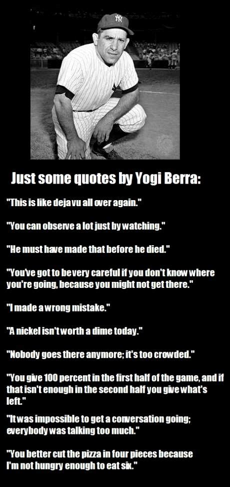 Yogi Berra Quotes About Birthdays - ShortQuotes.cc