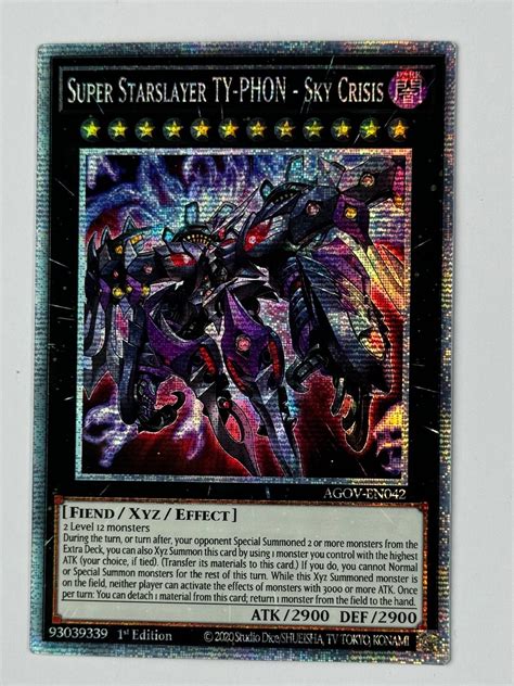 Super Starslayer TY PHON Sky Crisis Proxy Orica Ultra Raro Starlight